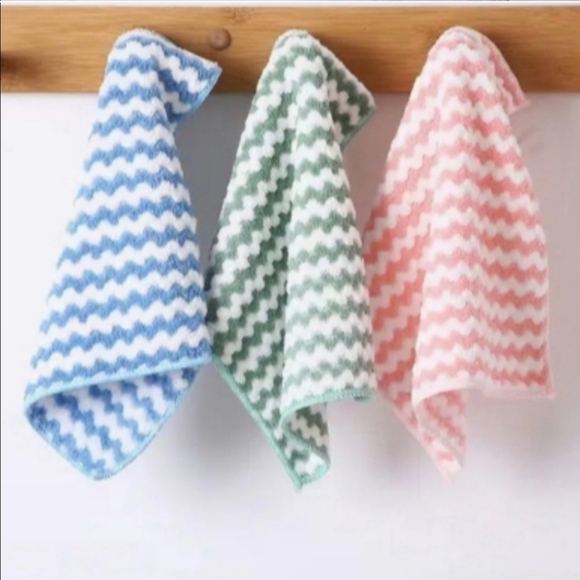 5pc Microfiber Dish Cloth Set - Picture 2 of 4